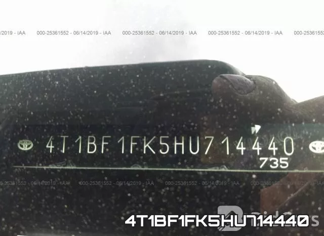 4T1BF1FK5HU714440 фото 10