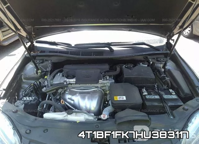 4T1BF1FK7HU383117 фото 2