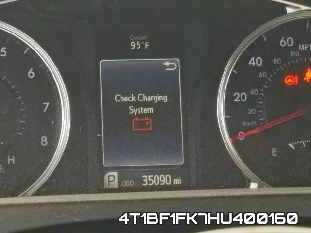 4T1BF1FK7HU400160 фото 9