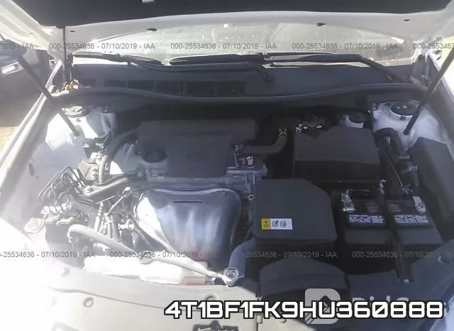 4T1BF1FK9HU360888 фото 2