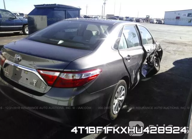 4T1BF1FKXHU428924 фото 5
