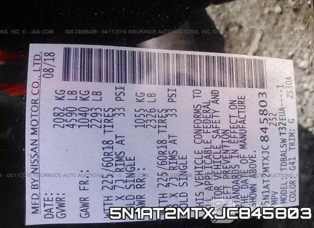 5N1AT2MTXJC845803 фото 10
