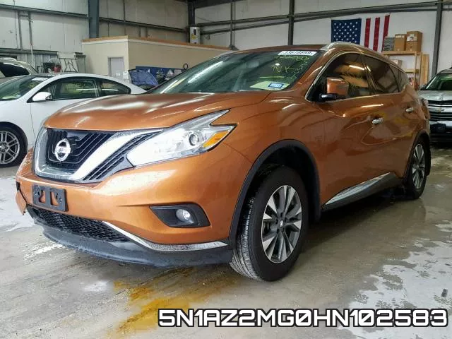 5N1AZ2MG0HN102583 фото 2