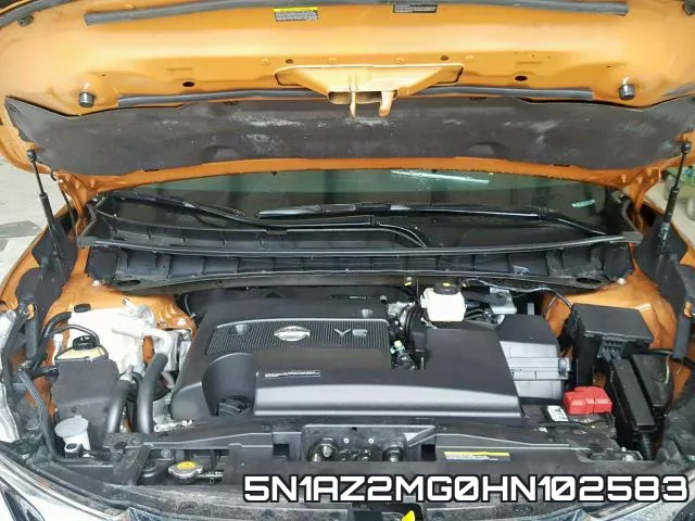 5N1AZ2MG0HN102583 фото 7