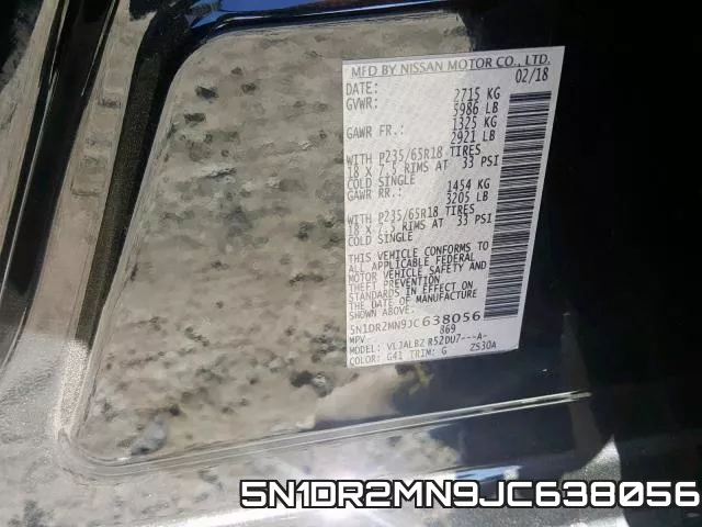 5N1DR2MN9JC638056 фото 2