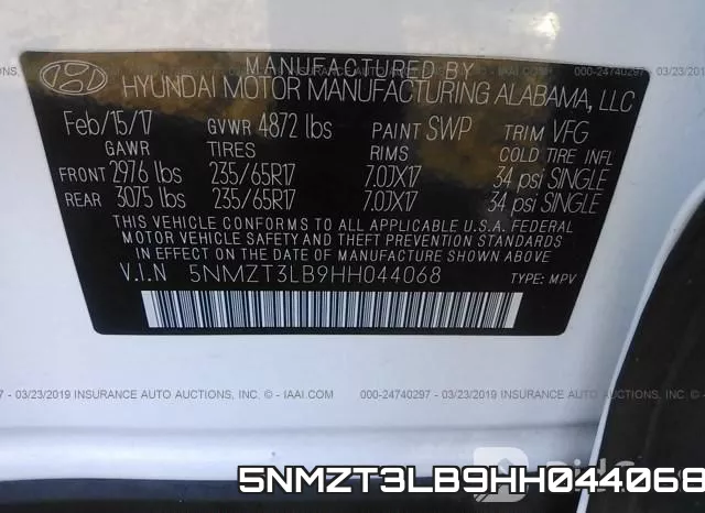 5NMZT3LB9HH044068 фото 10
