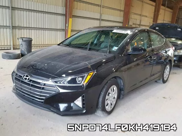5NPD74LF0KH419184 фото 3