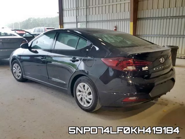 5NPD74LF0KH419184 фото 4