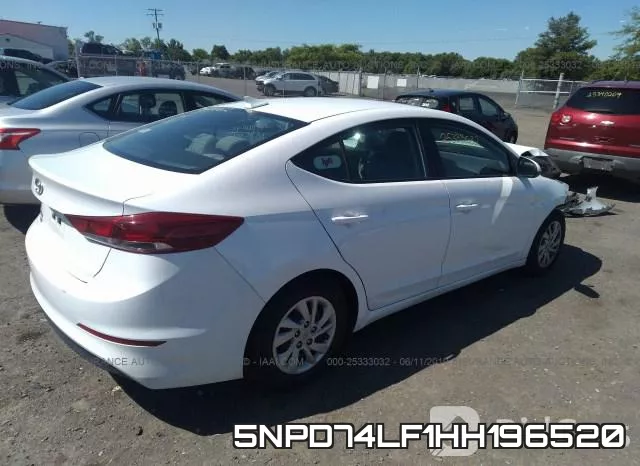 5NPD74LF1HH196520 фото 5