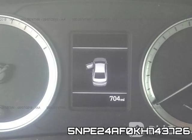 5NPE24AF0KH743726 фото 8