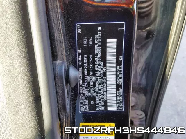 5TDDZRFH3HS444846 фото 2