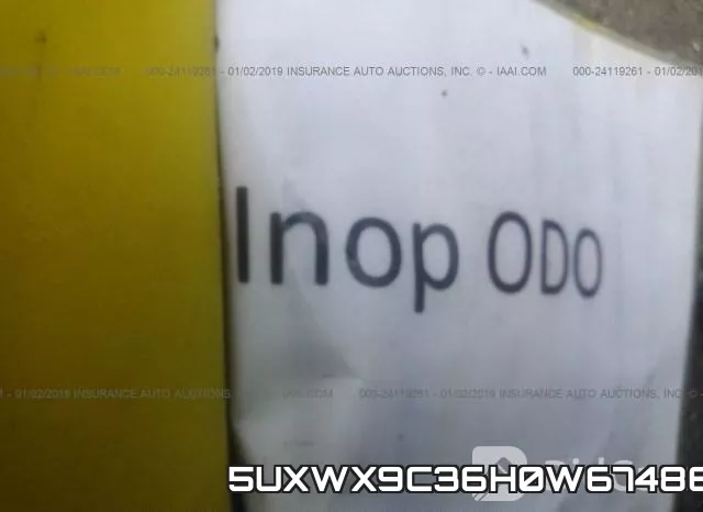 5UXWX9C36H0W67486 фото 8