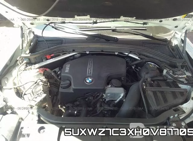 5UXWZ7C3XH0V87705 фото 2