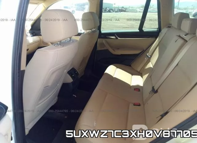 5UXWZ7C3XH0V87705 фото 9