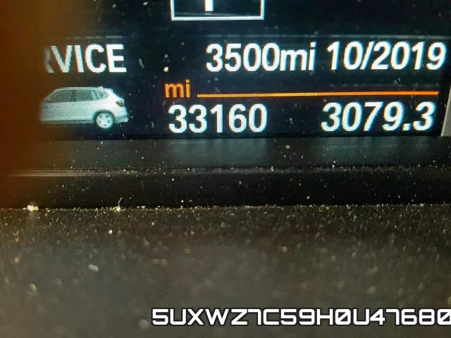 5UXWZ7C59H0U47680 фото 9