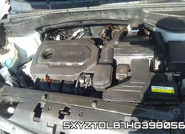 5XYZTDLB7HG398056 фото 2