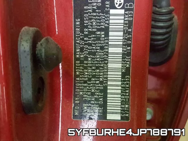 5YFBURHE4JP788791 фото 2