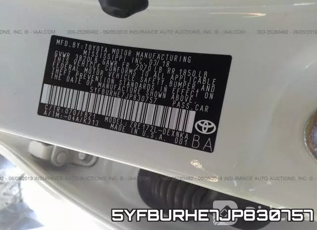 5YFBURHE7JP830757 фото 10