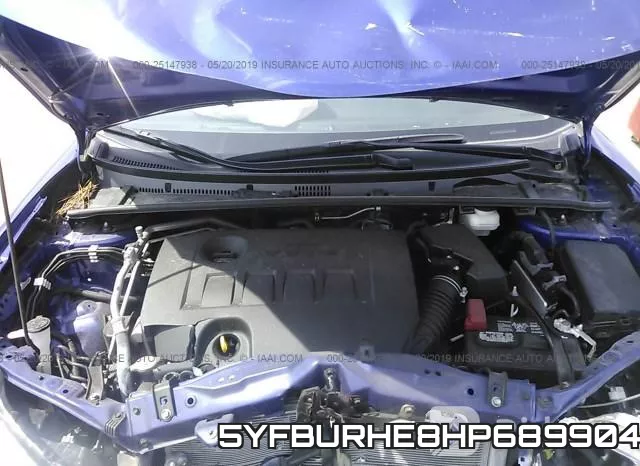 5YFBURHE8HP689904 фото 2