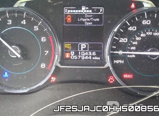 JF2SJAJC0HH500856 фото 8