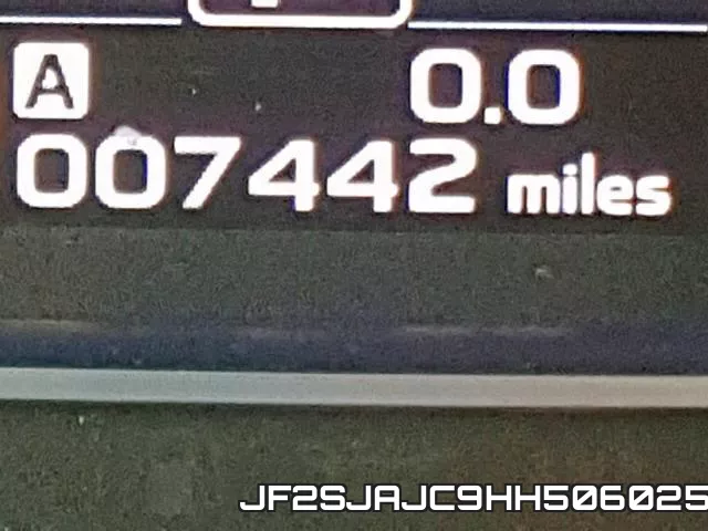 JF2SJAJC9HH506025 фото 9