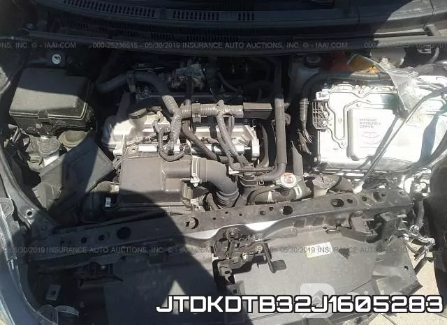 JTDKDTB32J1605283 фото 2