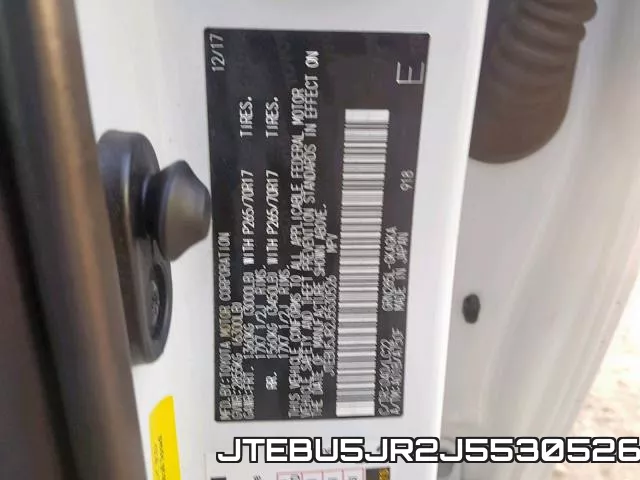 JTEBU5JR2J5530526 фото 2