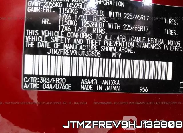 JTMZFREV9HJ132808 фото 10