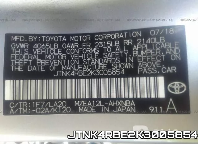 JTNK4RBE2K3005854 фото 10