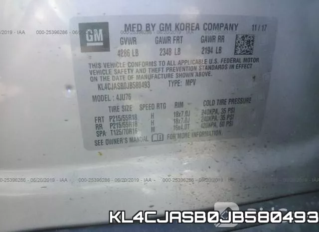 KL4CJASB0JB580493 фото 10