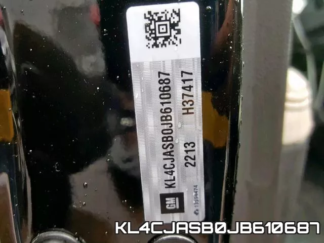 KL4CJASB0JB610687 фото 2