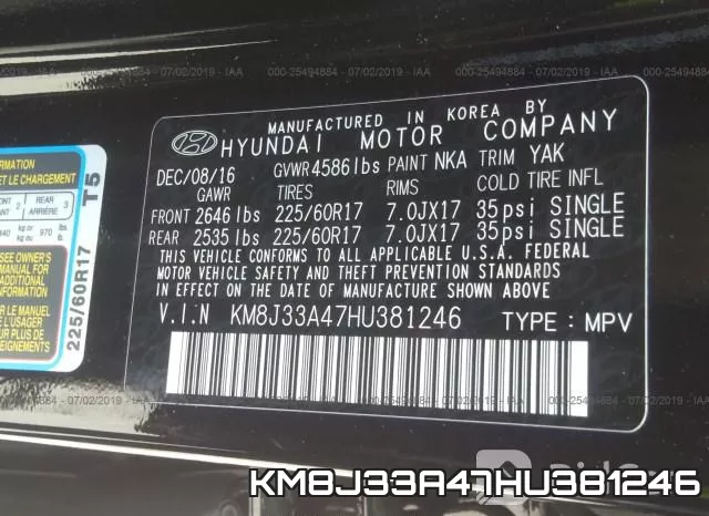 KM8J33A47HU381246 фото 10