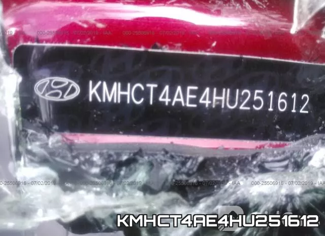 KMHCT4AE4HU251612 фото 10