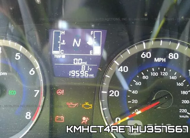 KMHCT4AE7HU357567 фото 8