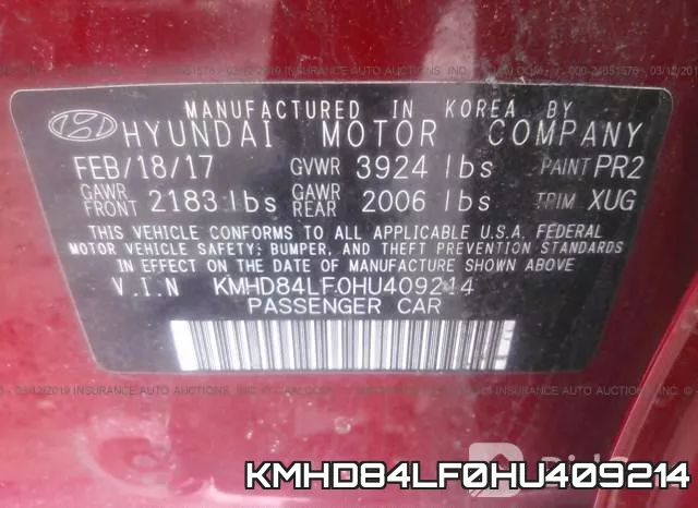 KMHD84LF0HU409214 фото 10