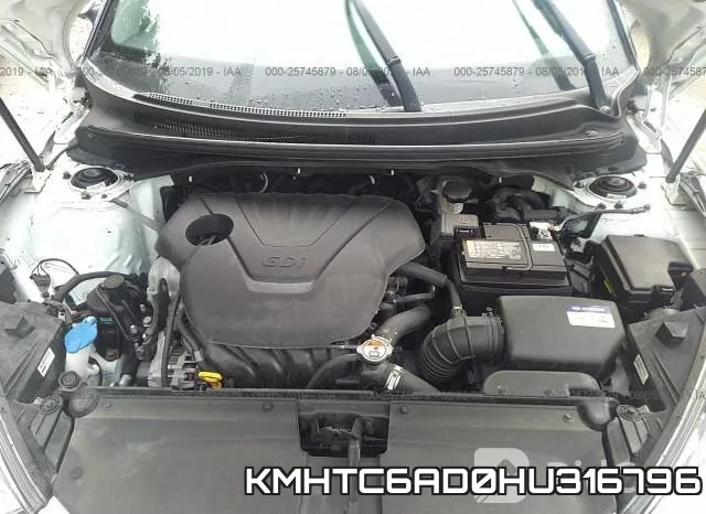 KMHTC6AD0HU316796 фото 2