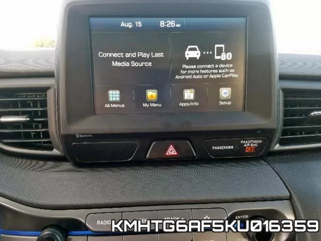 KMHTG6AF5KU016359 фото 10