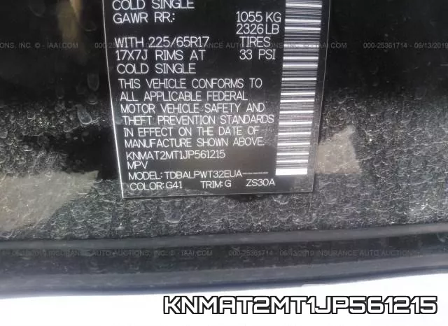 KNMAT2MT1JP561215 фото 10