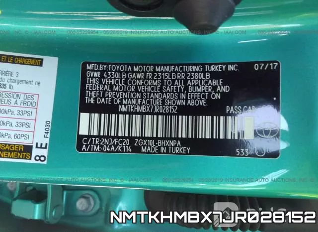 NMTKHMBX7JR028152 фото 10
