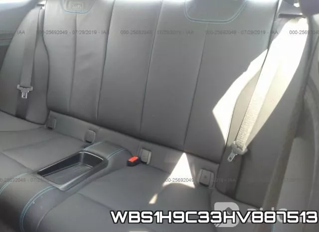 WBS1H9C33HV887513 фото 9