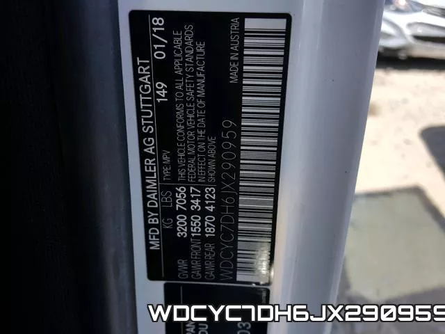 WDCYC7DH6JX290959 фото 2