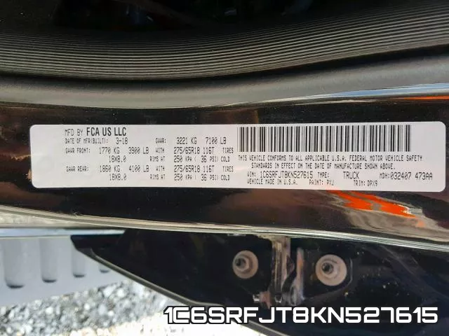 1C6SRFJT8KN527615 фото 2