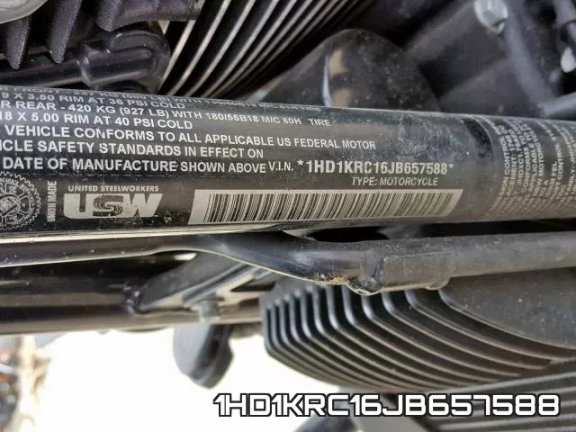 1HD1KRC16JB657588 фото 2