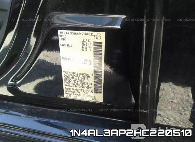 1N4AL3AP2HC220510 фото 10