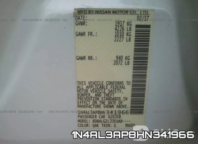 1N4AL3AP8HN341966 фото 10