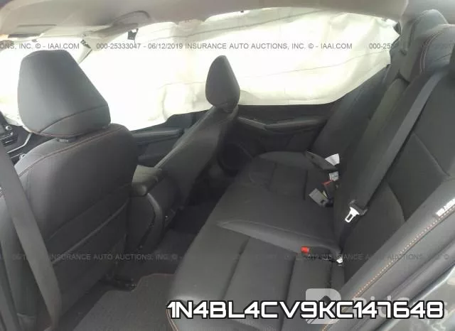 1N4BL4CV9KC147648 фото 8