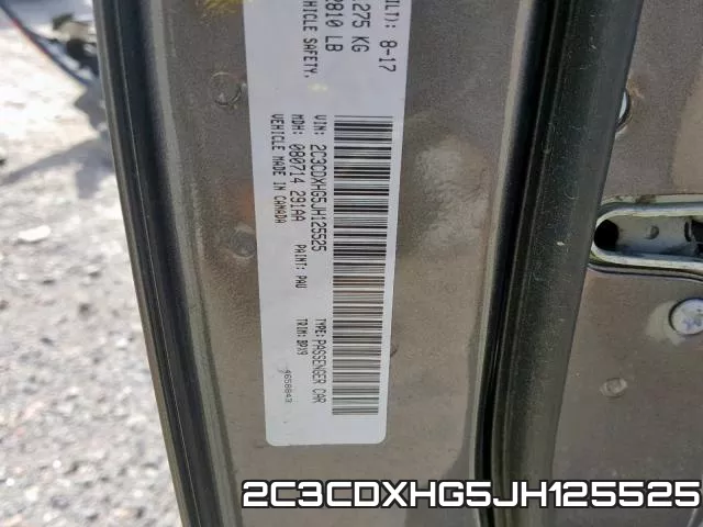 2C3CDXHG5JH125525 фото 2