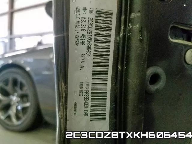 2C3CDZBTXKH606454 фото 2