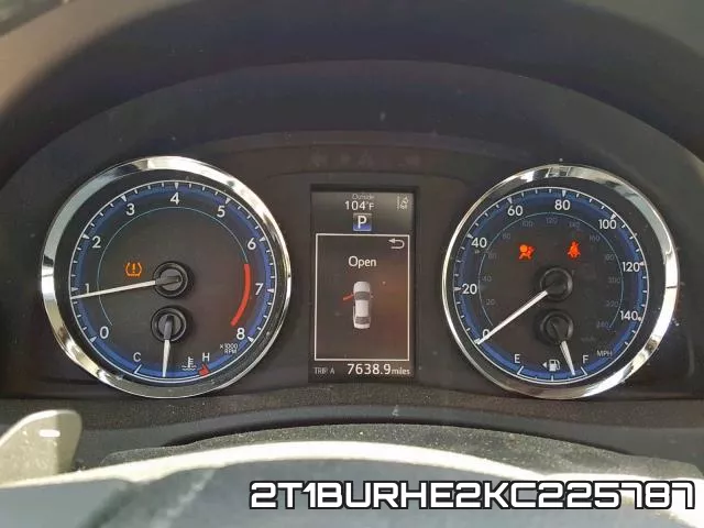 2T1BURHE2KC225787 фото 9