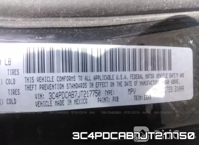 3C4PDCAB7JT217750 фото 10